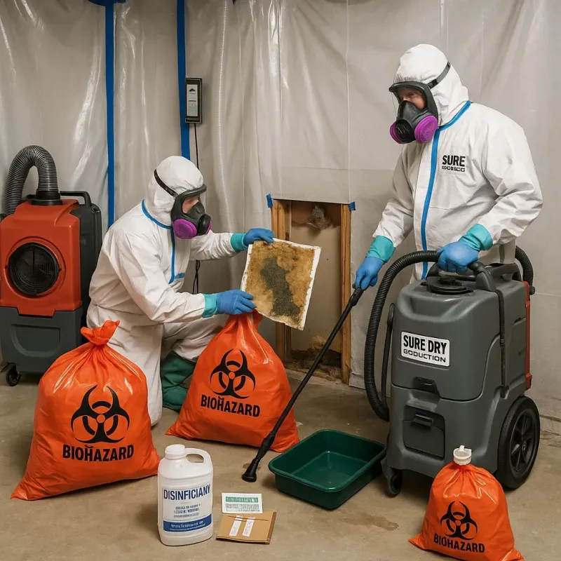 Contaminated Water Handling Protocols process in Puyallup, WA