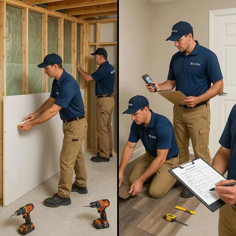 Repairs and Reconstruction process in Puyallup, WA
